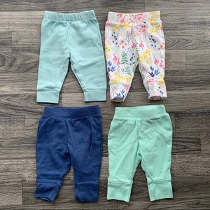 Cloud Island Baby Pants Bundle, Newborn Size